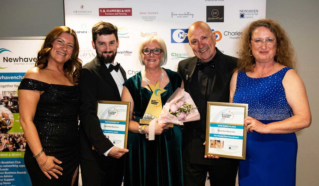 Seahaven Business Awards 2025 Best New Business of the Year winners